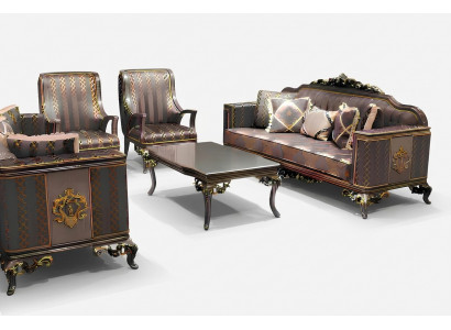 Deluxe Living Room Sofa Set 3+3 Seater Modern Sofa Elegant Living Room