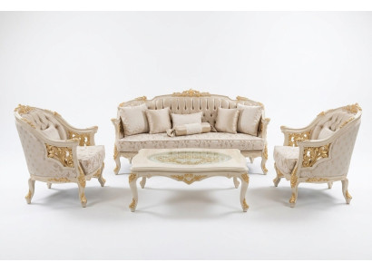 Stylish Living Room Furniture Sofa Set Living Room Sofa 2x Armchairs