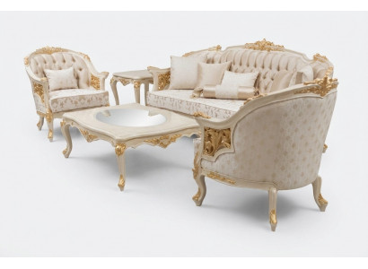 Luxury Sofa Set Living Room Sofa Set Sofa Suite 3+1+1+Coffee Table