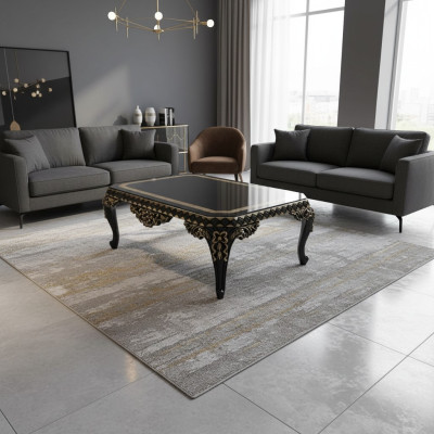 Design luxury coffee table living room coffee table modern wooden coffee table