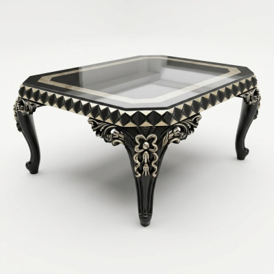 Design luxury coffee table living room coffee table modern wooden coffee table