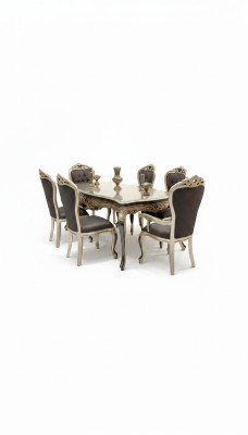 Exclusive dining room 4x chairs contemporary chairs gray dining chairs