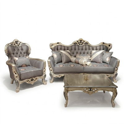 Luxury living room furniture armchair high-quality armchair armchair gray new relax
