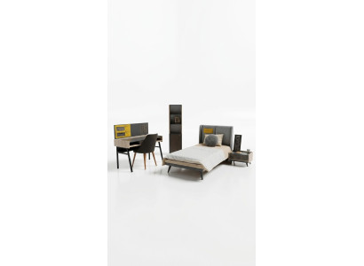 Complete children's room set, youth room furniture, modern set, children's furniture, luxury