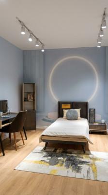 Luxury furniture bedroom bed youth room furniture wood exclusive furniture