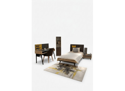 Luxury furniture bedroom bed youth room furniture wood exclusive furniture