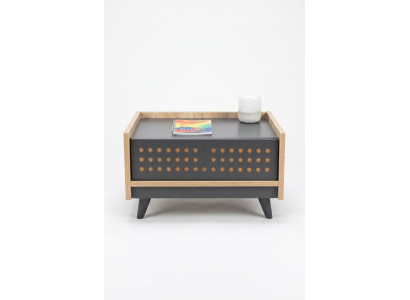 Noble children's bedside designer furniture console tables for children's room in gray