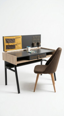 Modern desk design youth room youth bedroom table furniture