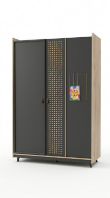 Wardrobe Closet Luxurious Bedroom Furniture Cabinets Wood Children's Room