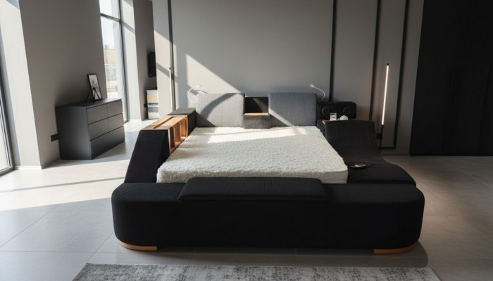 Colorful bedroom furniture colorful furniture bed beds black modern bed