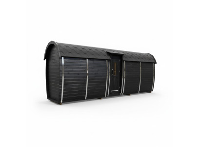 Wood sauna outdoor sauna pine wood sauna house panorama room 590x230x260