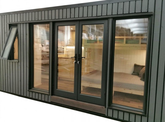 Camping house, garden house, cottage, wooden house, vacation home, luxury 490cm camping.