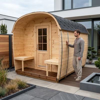 Sauna Wood Dry Sauna Garden Wood Sauna Outdoor Saunas 300x230x270