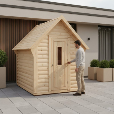 Sauna Wood Garden Wood Sauna Outdoor Saunas Dry Sauna 220x250x180