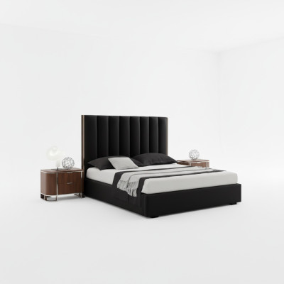 Bed, bedside table, 2x luxury bedroom set, complete room furniture, new