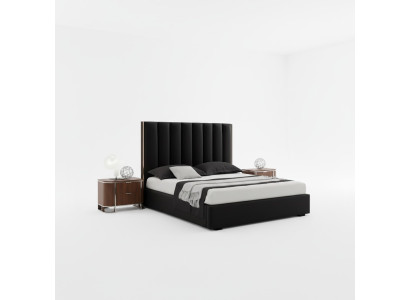 Bed, bedside table, 2x luxury bedroom set, complete room furniture, new