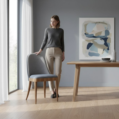 Chair dining room chairs modern kitchen chair living room new blue