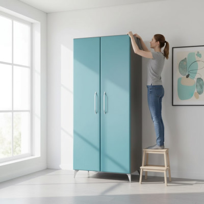 Bedroom wardrobes, closet, wood, luxury, modern design cabinets.