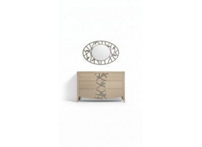 Bedroom dresser mirror sideboard dressers wood modern design luxury