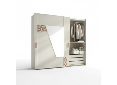 Wardrobe bedroom closet wood bedroom closet