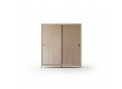 Bedroom wardrobe material wood cabinet modern beige cabinets