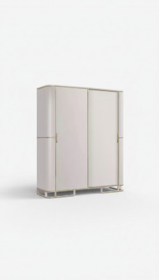 Bedroom wardrobe material wood cabinet modern new luxury