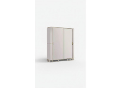 Bedroom wardrobe material wood cabinet modern new luxury