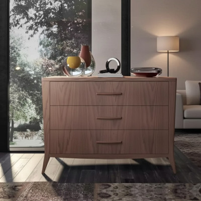 Sideboard living room wood furniture Italy sideboard dressers brown cabinet