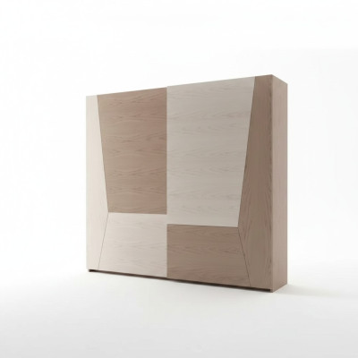 Wardrobe brown bedroom material wood luxury modern cabinet