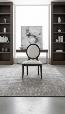 Dining room chair, kitchen chair, living room chair with legs made of wood