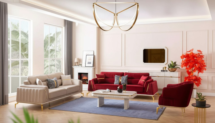 Sofa set 331 living room furniture set design modern 3-piece new