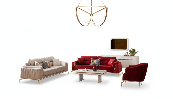 Sofa set 331 living room furniture set design modern 3-piece new
