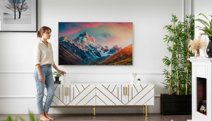 Living room TV stand modern wood television stand cabinet furniture