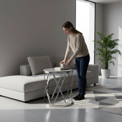 Living room coffee table modern furniture table luxury side table design