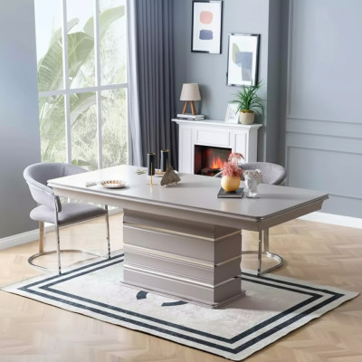 Set group table 6x chairs dining room wooden table dining room design new