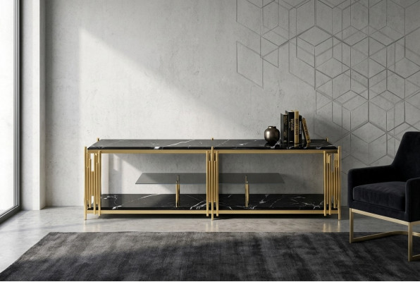 Living room TV stand modern black television stand cabinet furniture