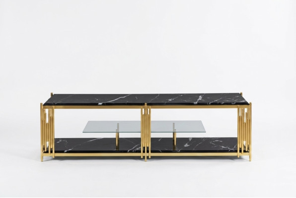 Living room TV stand modern black television stand cabinet furniture
