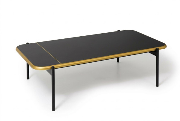 Furniture Table Luxury Modern Coffee Table Wood Living Room Design Black