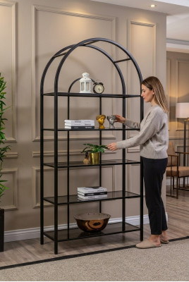 Living room shelf room divider new freestanding shelf bookcase storage