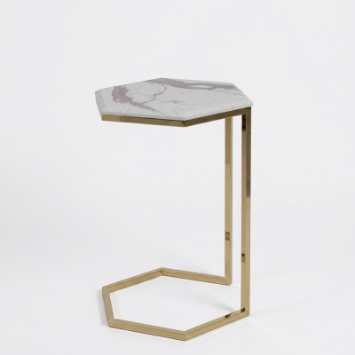 Side table living room furniture material stainless steel gold stainless steel design