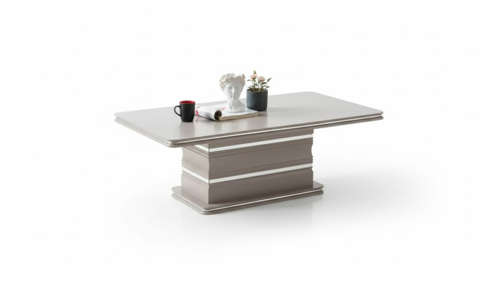 Coffee table new living room table side table sofa table beige wood