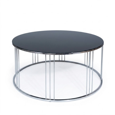 Coffee table furniture luxury new black modern living room design stainless steel