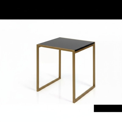Living room side table furniture style modern material stainless steel design