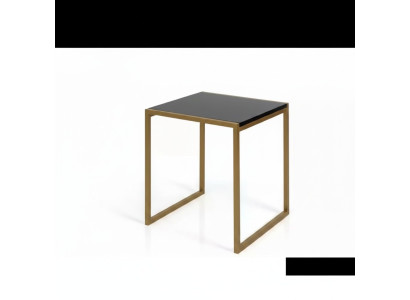 Living room side table furniture style modern material stainless steel design