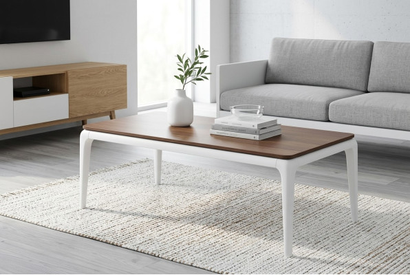Luxury brown coffee table living room furniture table wood luxury design new