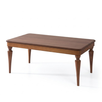 Luxury design coffee table new living room furniture brown table wood