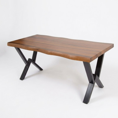 Dining room dining table luxury furniture wooden kitchen table new brown modern table