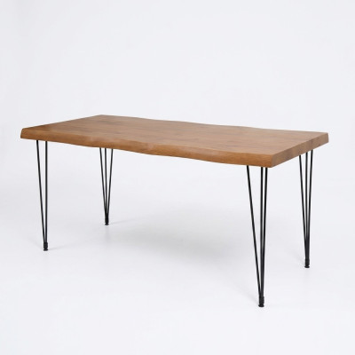 Dining room dining table luxury furniture wood kitchen table new brown table modern