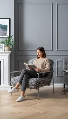 Living room armchair furniture single-seater swivel chair sofa 1-seater modern
