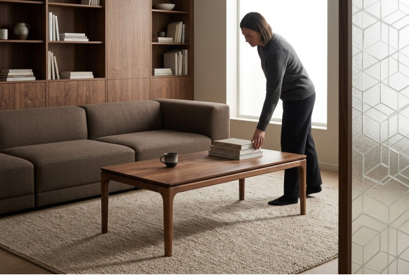 Coffee table living room furniture table luxury material wood modern design